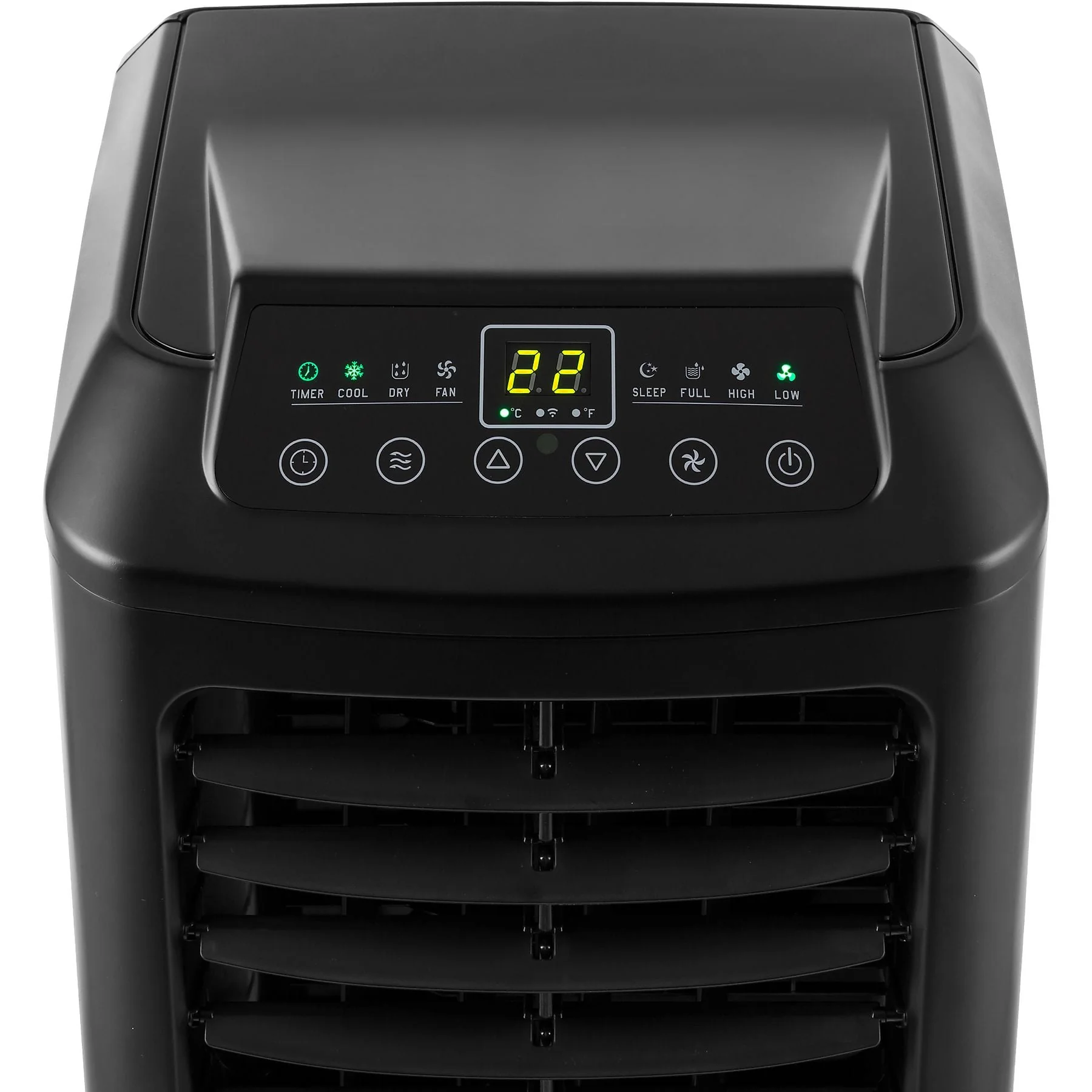 Klarstein Pure Blizzard Smart Klimaanlage mobil App schwarz 44 qm A