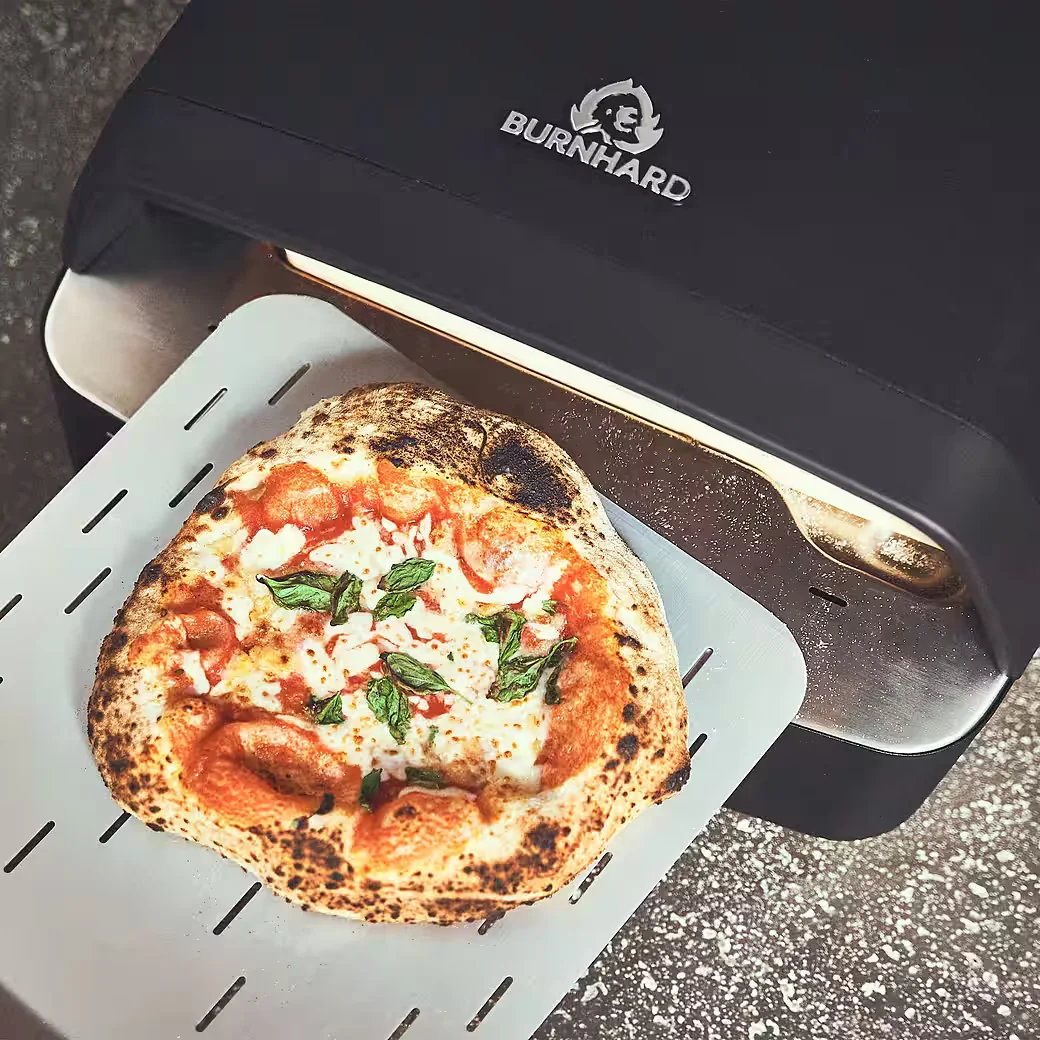 BURNHARD Gas Pizzaofen Outdoor für knusprige Pizza