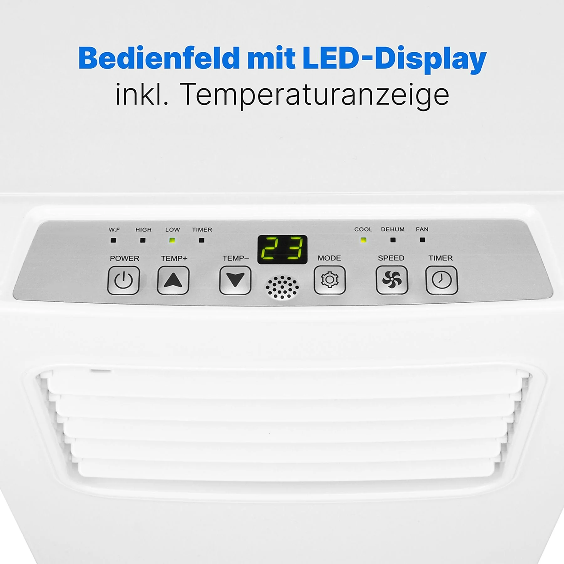 Clatronic CL 3844 mobile Klimaanlage 7000 BTU Weiß EEK A 70 m3