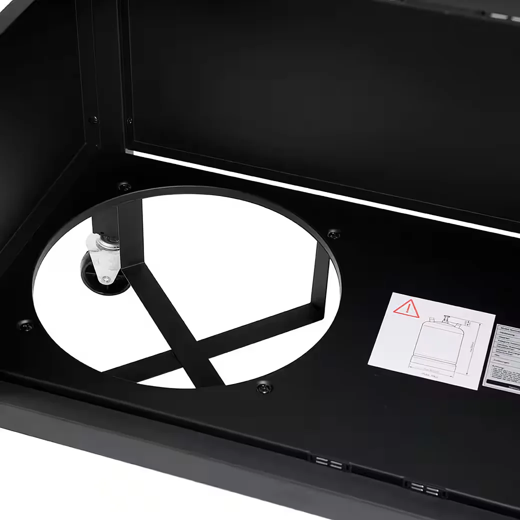 Gasgrill RED 6 plus 1 Piezozündung Grillspießauflage mit Fettwanne BBQ