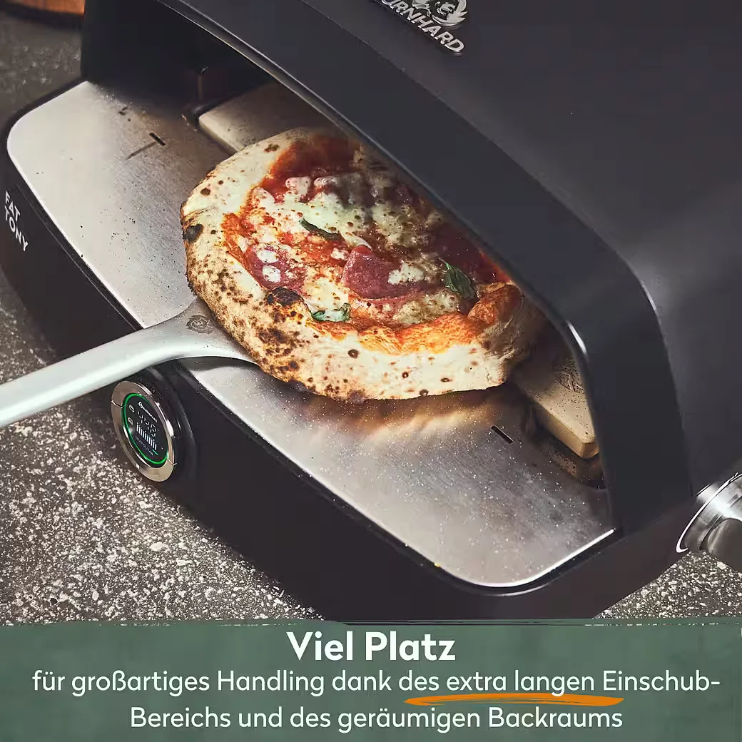 FAT TONY Gas Pizzaofen für Garten und Terrasse mobil