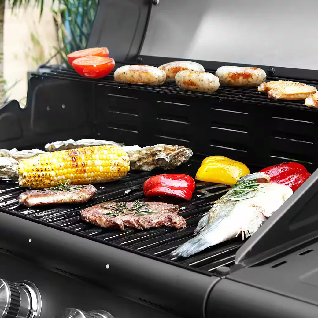 Gasgrill RED BBQ für Garten und Terrasse