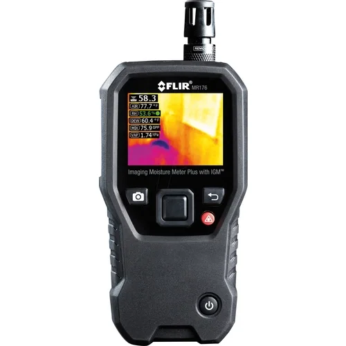 FLIR MR176 Materialfeuchtemessgerät Messbereich Baufeuchtigkeit (Bereich) 0 bis 100% vol integrierte Wärmebildkamera