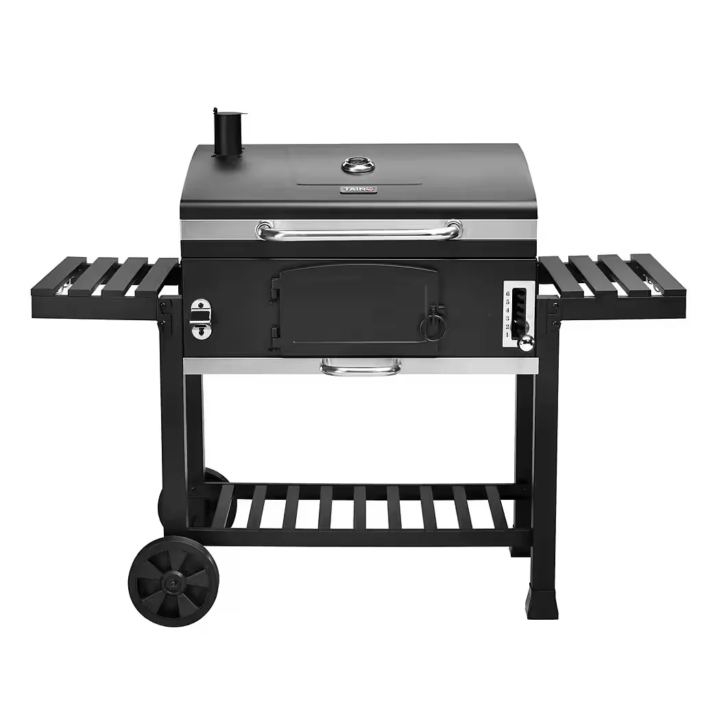 TAINO Holzkohlegrill BBQ für Garten und Terrasse