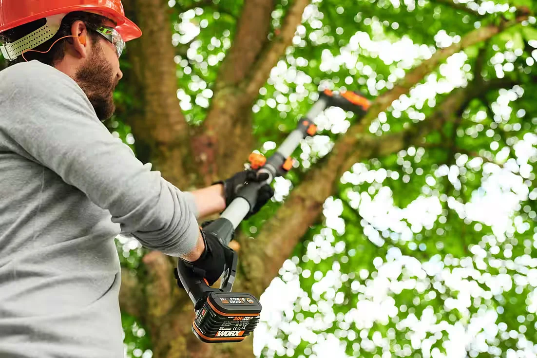 Akku Hochentaster 20V 20cm Teleskopgriff max 3 6 m Astschneider