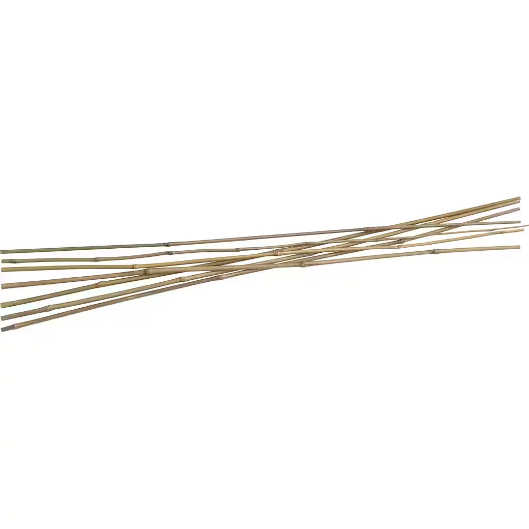 TRIUSO Rankhilfe Tonkinstäbe Bambus Durchmesser 5-8 mm 90 cm 7 Stück