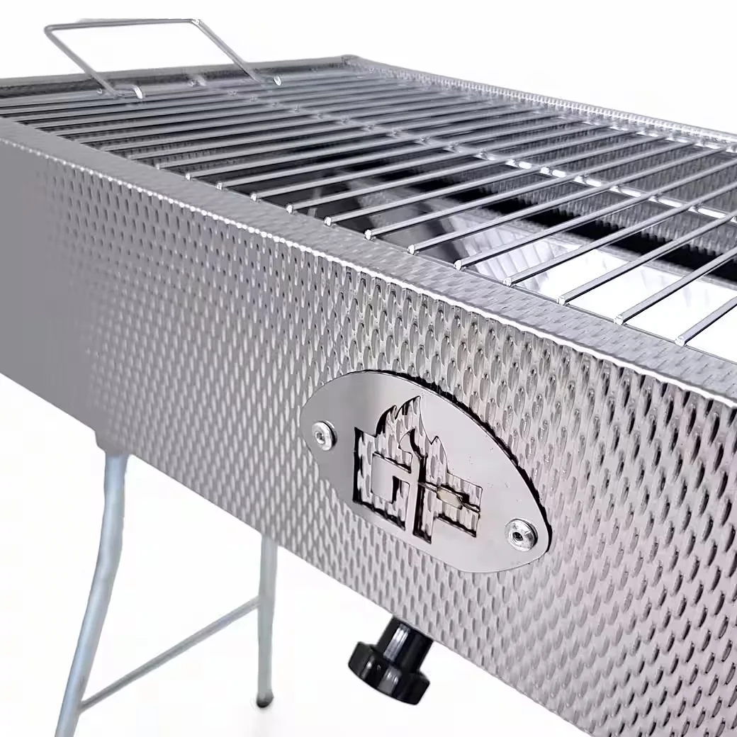 Mangal Schaschlikgrill Taschkent Holzkohlegrill Motor 11er Drehspieß