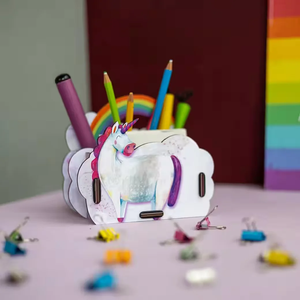 WERKHAUS® Organizer Stiftebox Einhorn Stiftehalter Stifteköcher