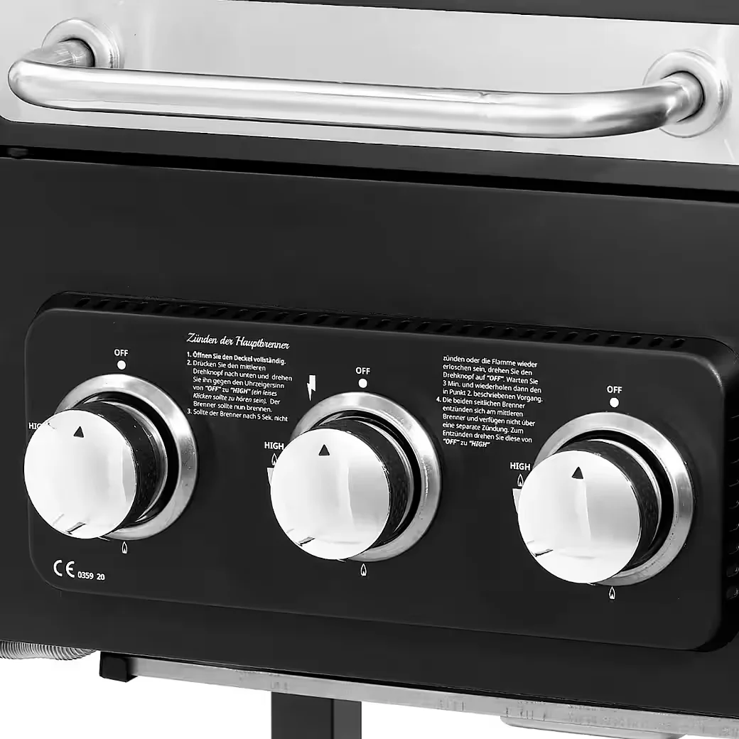 Holzkohlegrill HERO DUO BBQ für Garten Outdoor Camping
