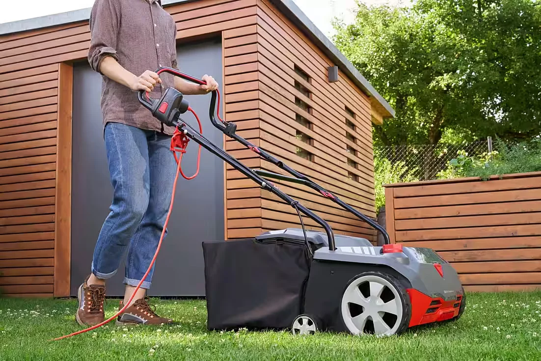 Elektro-Vertikutierer 38.4 E Combi Care Rasenlüfter Rasenpflege