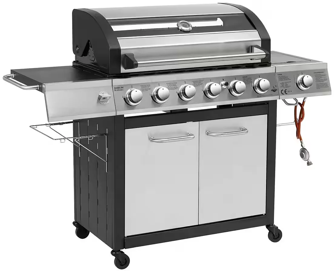Gasgrill Long Beach BBQ fuer Garten und Terrasse