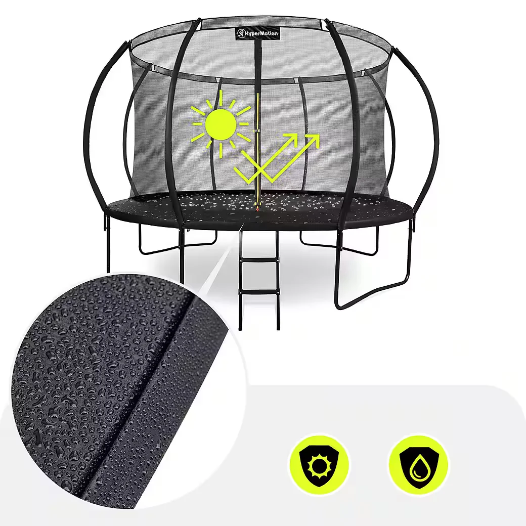 Gartentrampolin mit Leiter und Innennetz für Kinder