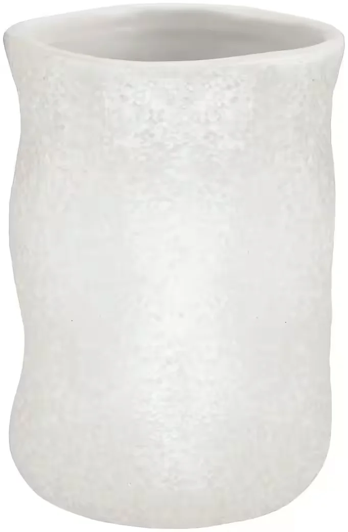 KLEINE WOLKE Zahnputzbecher Crinkle Badbecher für Badezimmer