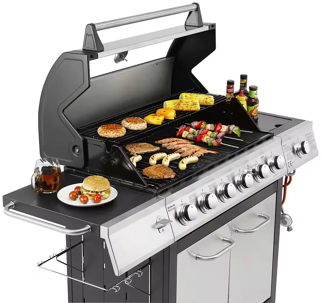 Gasgrill Long Beach BBQ fuer Garten und Terrasse