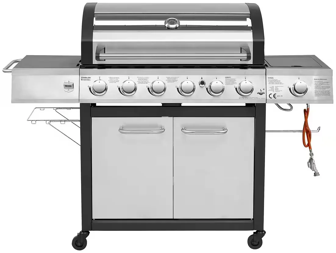 Gasgrill Long Beach BBQ fuer Garten und Terrasse