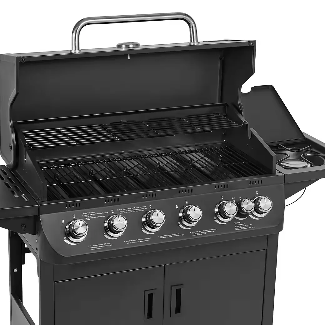 Gasgrill BRANDO BBQ Outdoor Grill für Terrasse und Garten