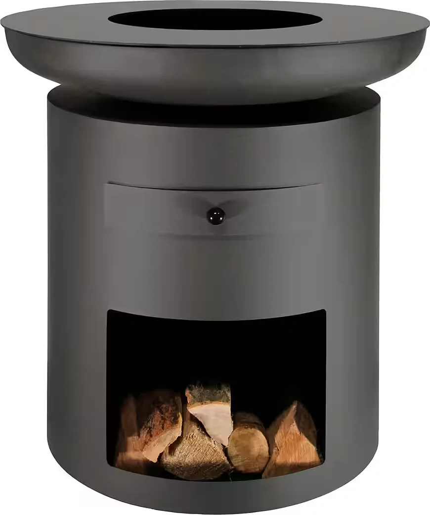 Holzkohlegrill Sioux tragbar für Garten und Camping