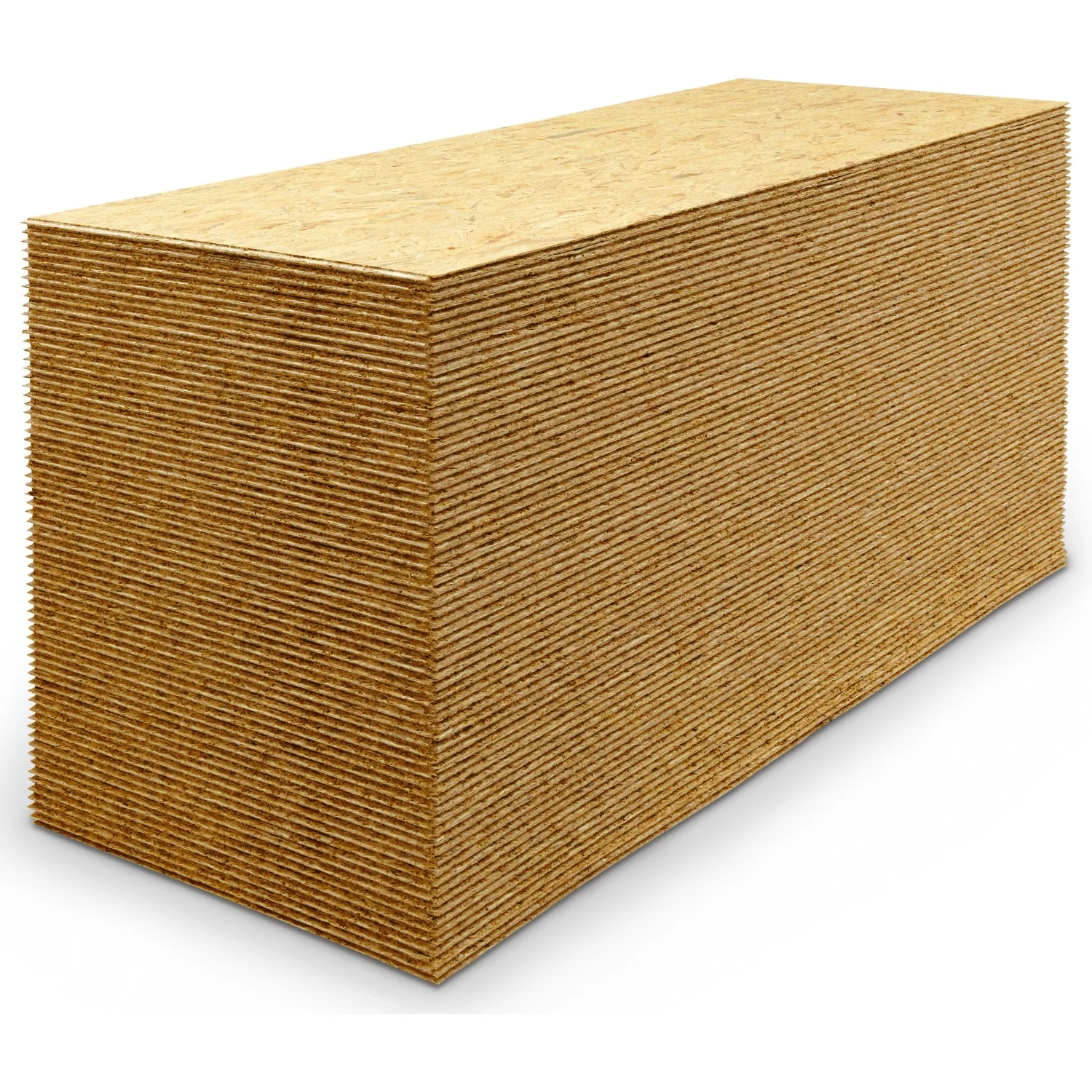 OSB-3 Verlegeplatte Boden 22 mm Nut und Feder 205 x 62,5 cm