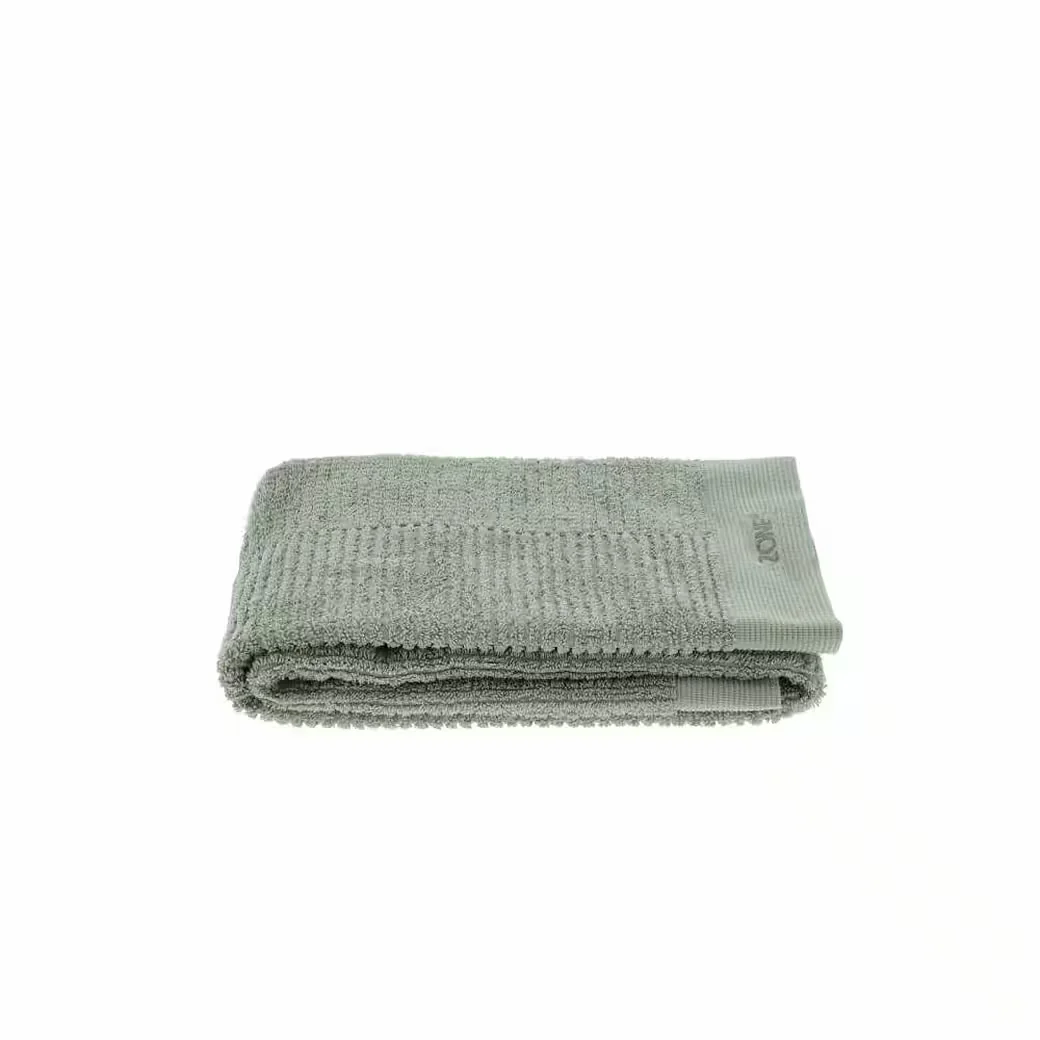 ZONE DENMARK Badetuch Classic Matcha Green 140x70 cm saugfähig weich