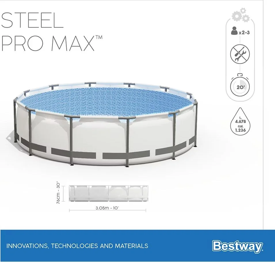 Bestway Steel Pro Max Aufstellpool Gartenpool Frame Pool