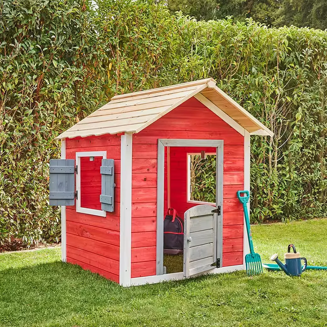 Spielhaus DAS KLEINE SCHLOSS Kinder Garten 101 x 106 x 128 cm