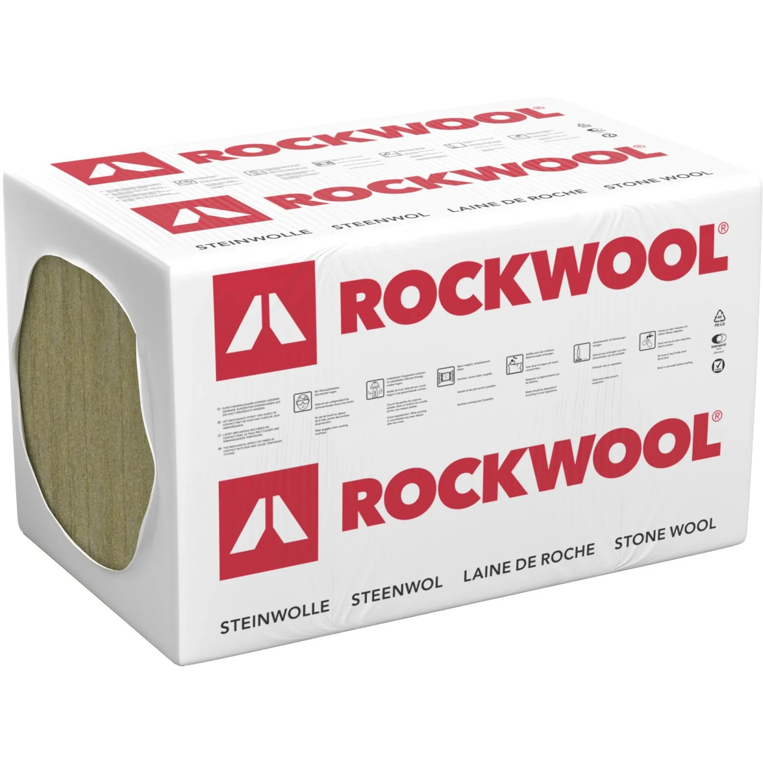 Rockwool Trennwandplatte Sonorock WLG 040 140 mm Steinwolle Dämmung