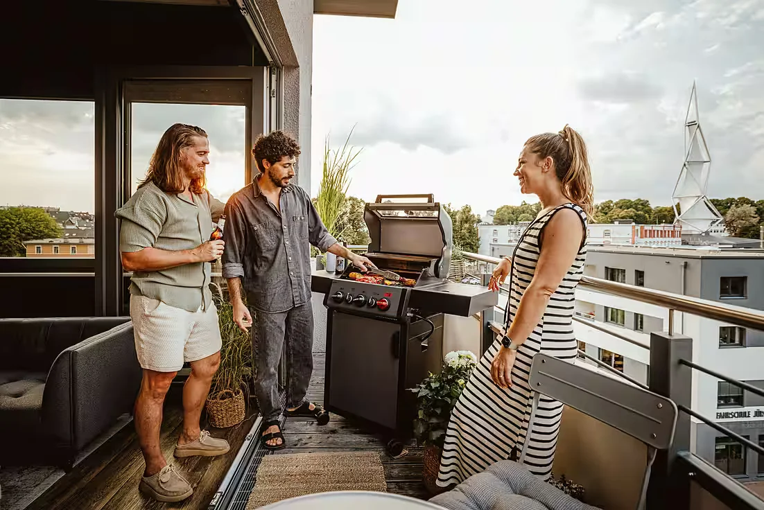 Gasgrill HYDE 3 SIKR Turbo BBQ Outdoor
