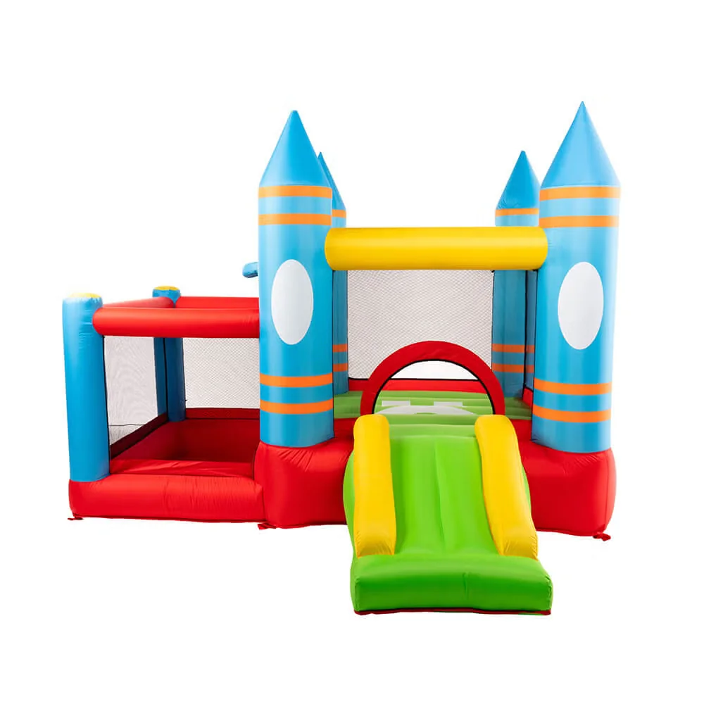Home Deluxe Aufblasbare Hüpfburg FABI 270 x 295 x 210 cm mit Gebläse