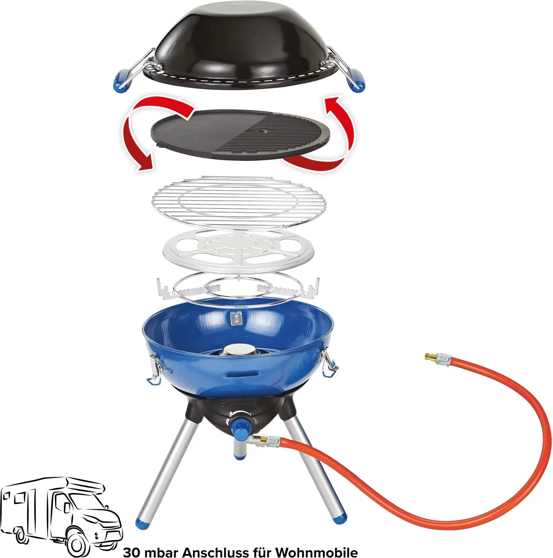 Campingaz Party Grill 400 Caravan Gasgrill tragbar Camping
