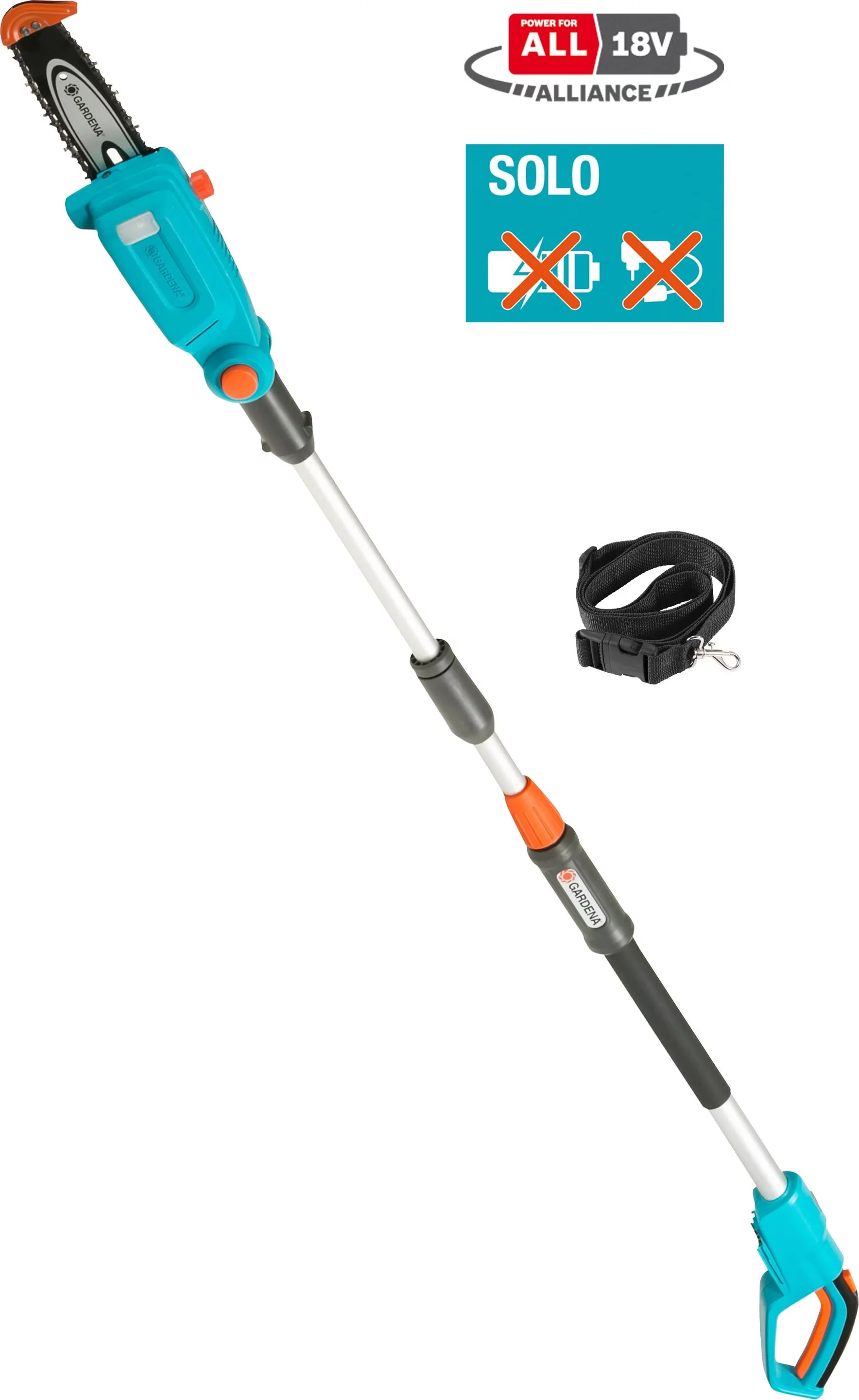 Gardena TCS 20/18V P4A Akku Hochentaster Teleskop Kettensäge