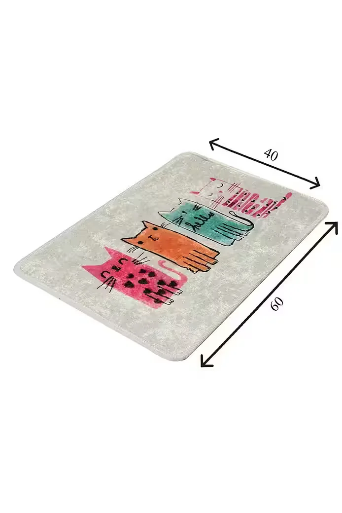 L'ESSENTIEL MAISON Badematte Badteppich 40 x 60 cm rutschfest waschbar