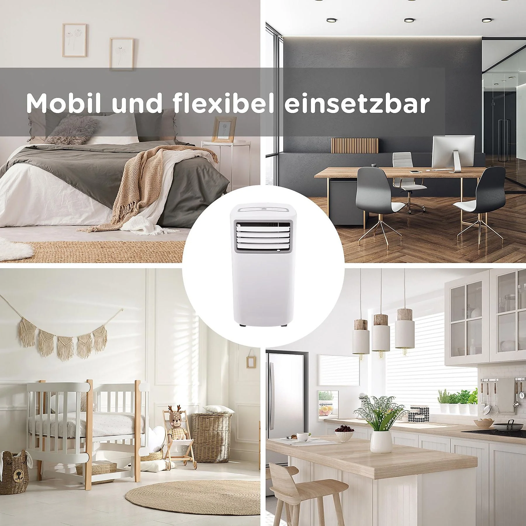 OK. OAC 7022 W Klimagerät Weiß, Energieklasse A, bis 67 m3