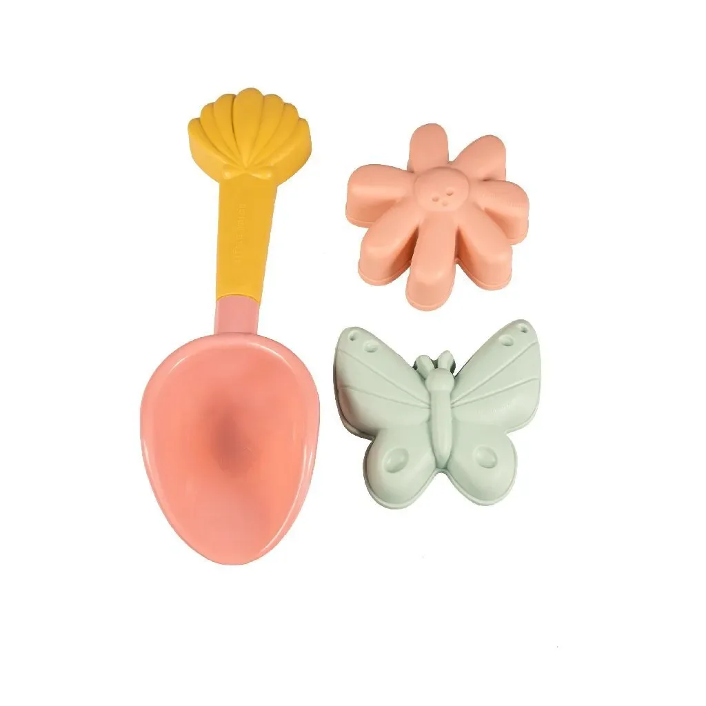 Little Dutch Beach Set 3 pcs Flowers and Butterflies kids beach toys