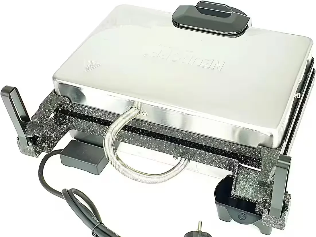 Kontaktgrill Granit mit Kasserolle elektrisch Tischgrill