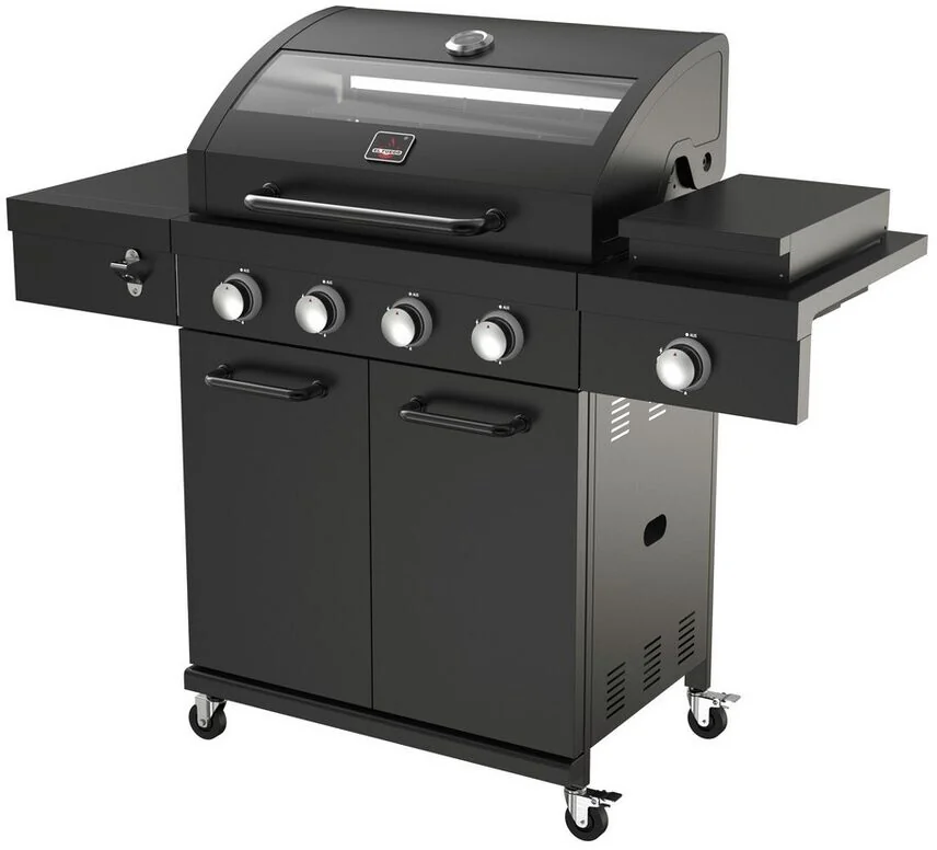 El Fuego® Gasgrill "Kingston Nocturne" 4+1 mit Infrarotbrenner schwarz
