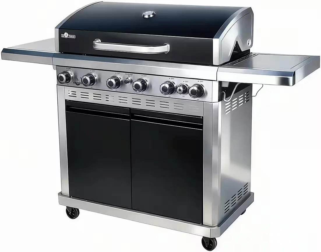 Gasgrill Detroit BBQ Grill für Garten und Terrasse