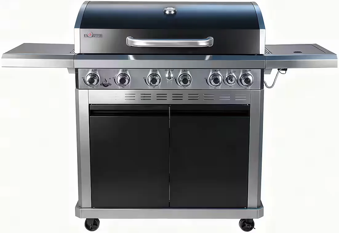 Gasgrill Detroit BBQ Grill für Garten und Terrasse