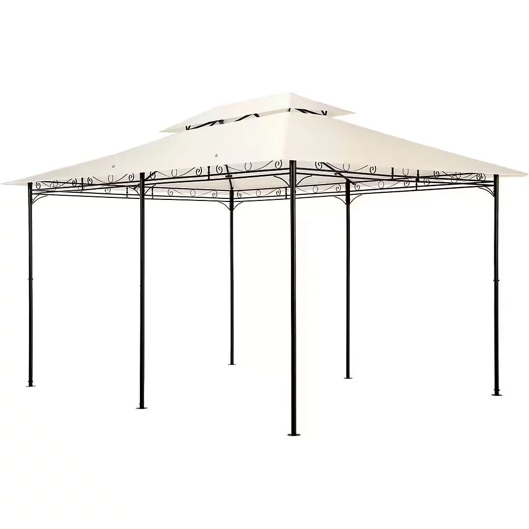TECTAKE Gartenpavillon Partyzelt für Garten und Terrasse
