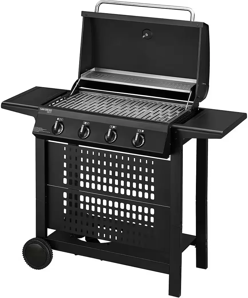 Gasgrill San Diego Next 4 BBQ Outdoor Grillwagen