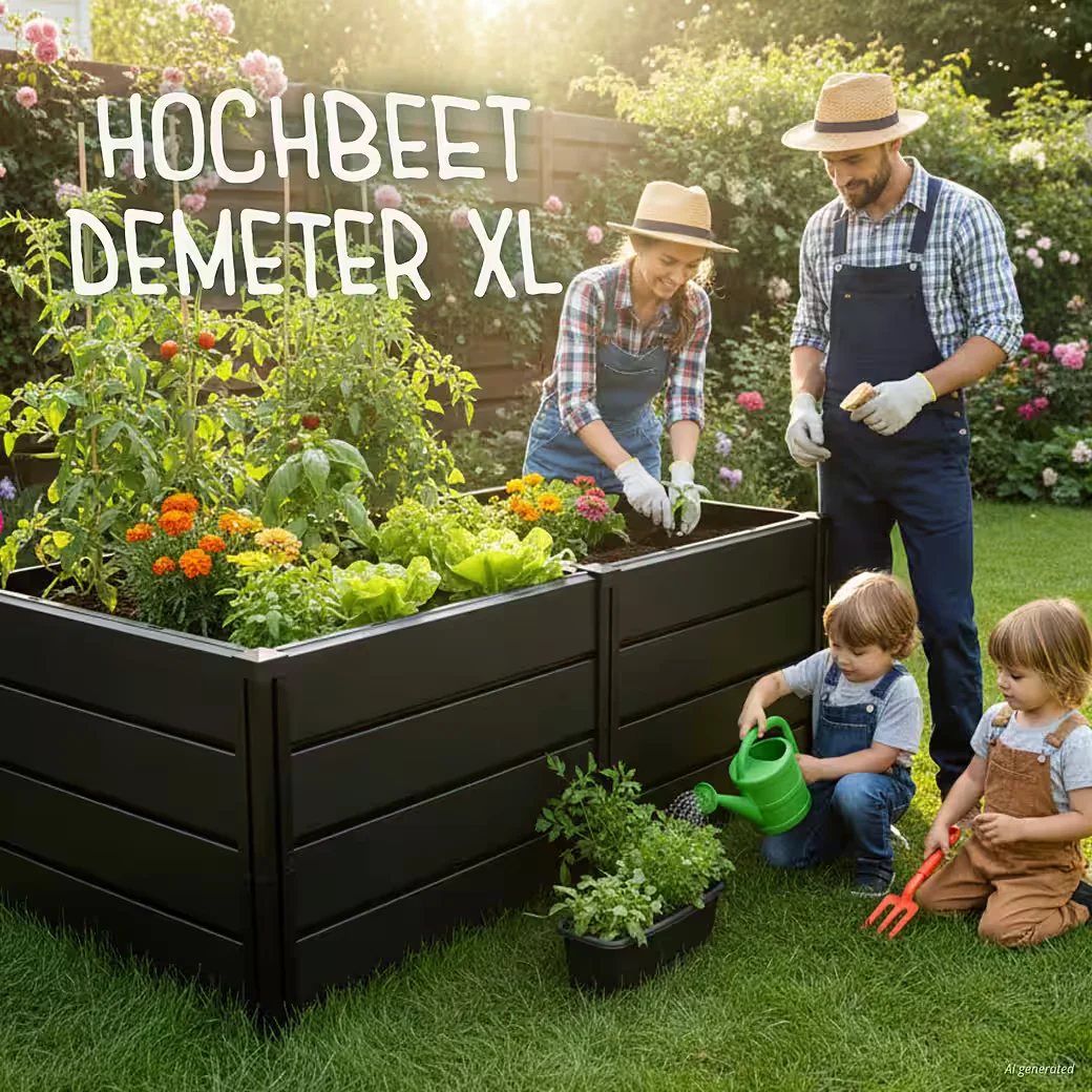 Hochbeet Demeter XL großes Gartenbeet für Gemüse und Kräuter