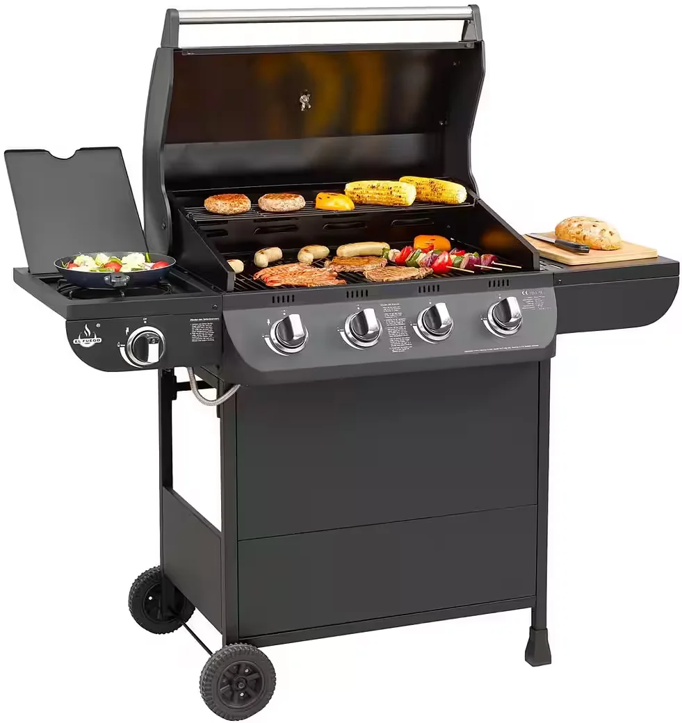 Gasgrill Columbus 4+1 BBQ für Garten und Terrasse