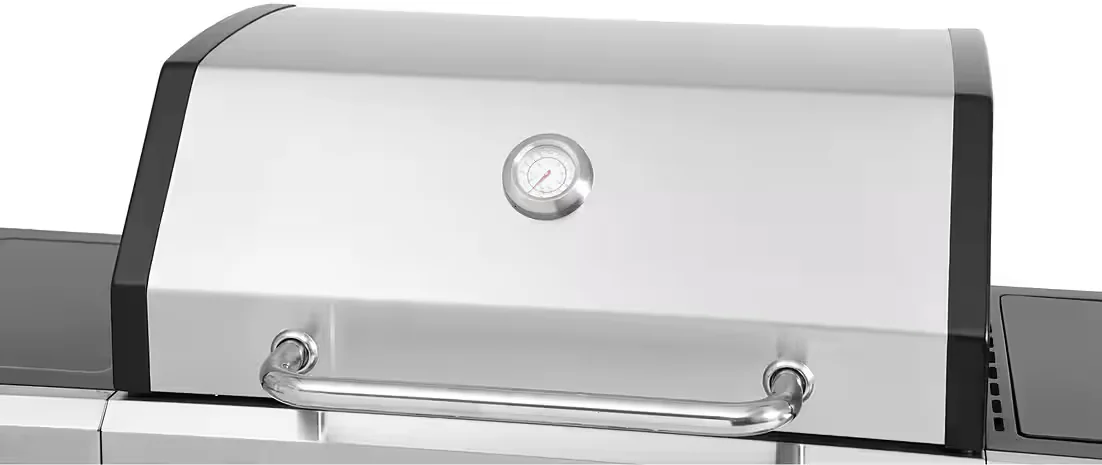Gasgrill Rockford 4 Brenner und Seitenbrenner 14 5 kW Gesamt BBQ