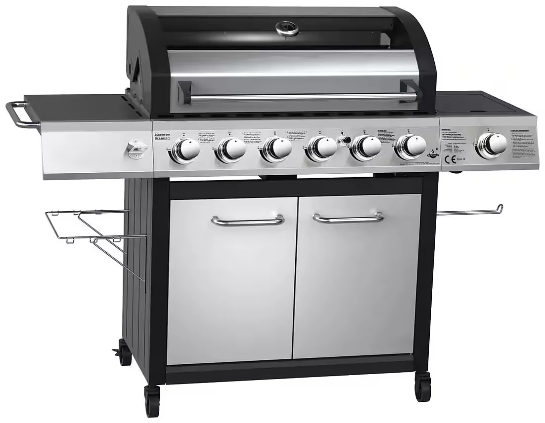 Gasgrill Long Beach BBQ fuer Garten und Terrasse