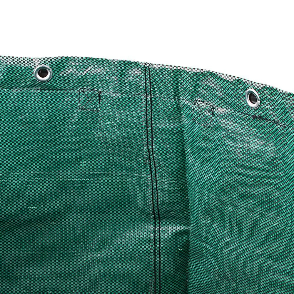 KESTEK Gartensack PP-Gartentasche 272 Liter grün Laubsack mit Griffen