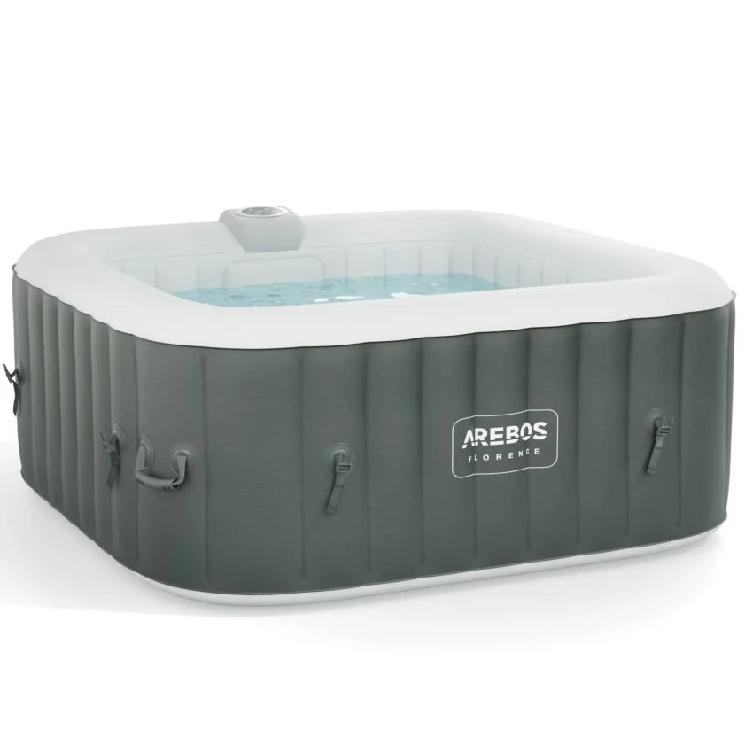 Spa Pool Florence quadratisch 2400W Whirlpool Wellness