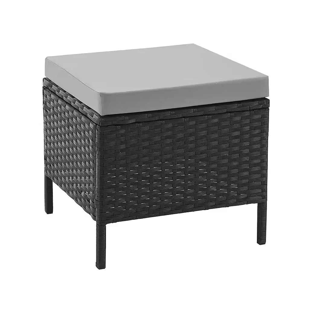 Gartenlounge Set MADISON Schwarz Outdoor Terrasse