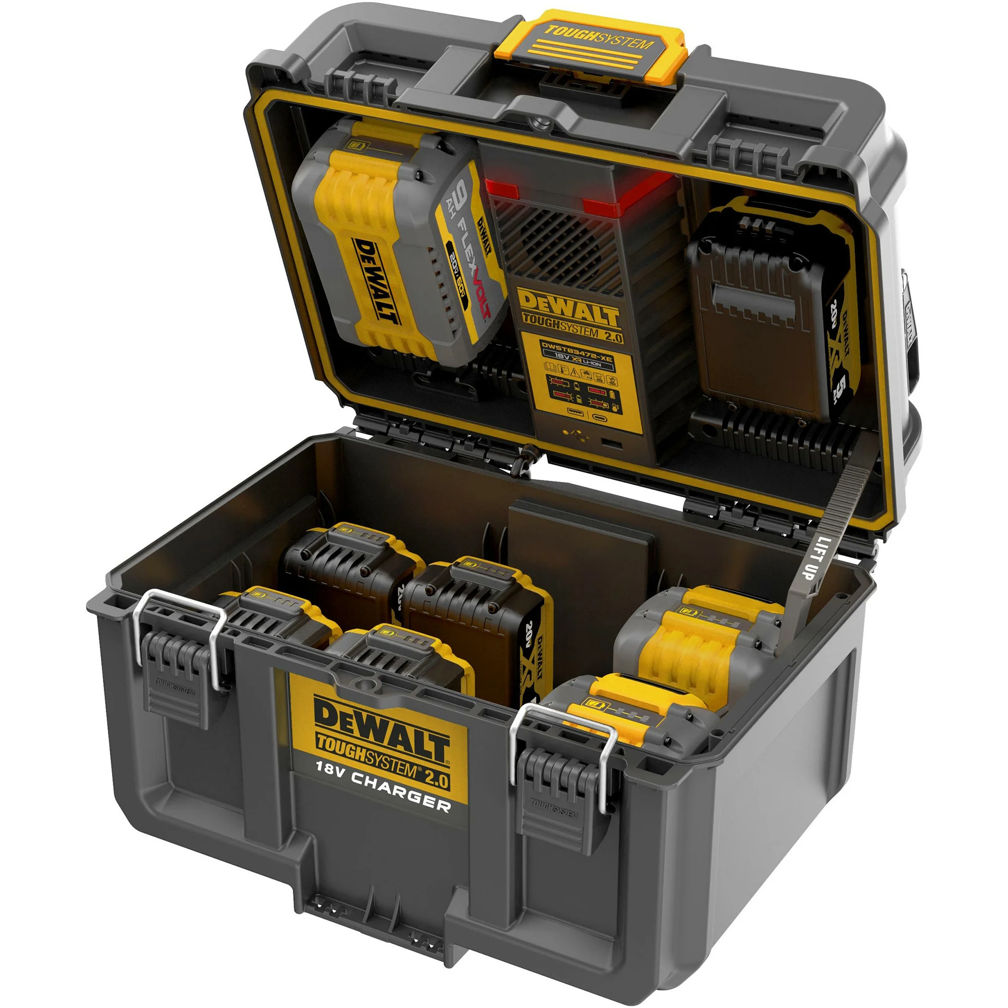 DEWALT ToughSystem 2.0 Charger Box DWST83471, Ladestation