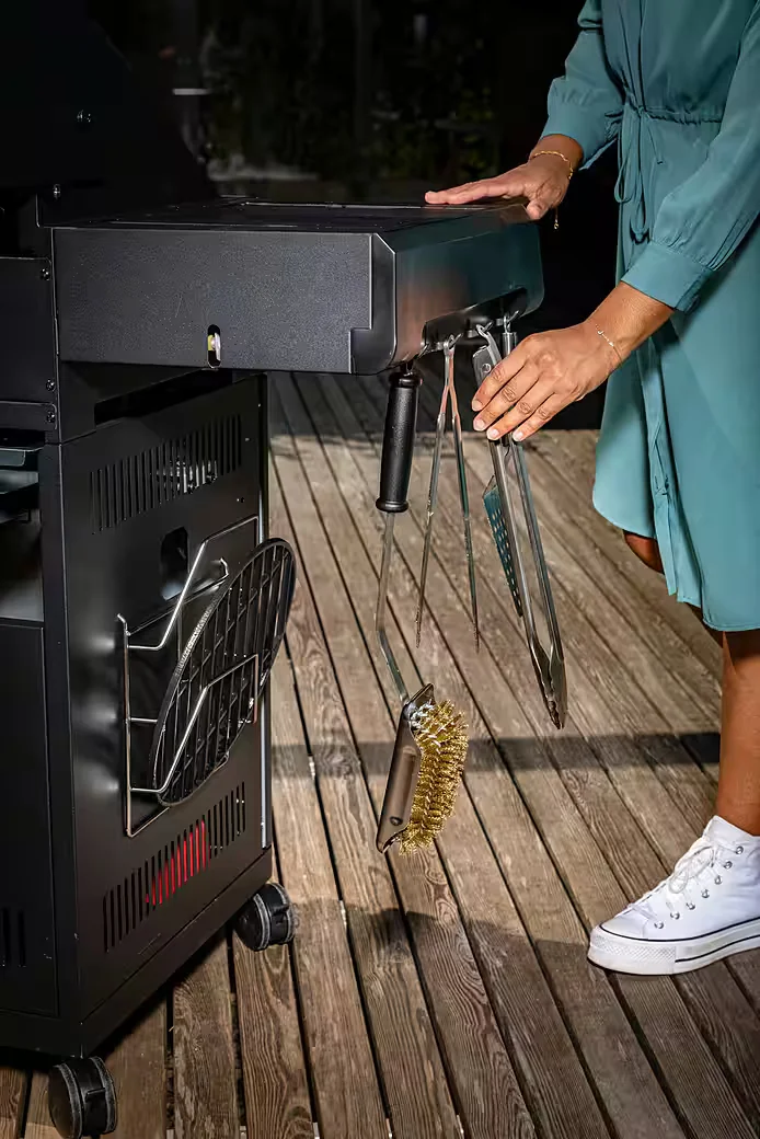 Gasgrill ALLFLAME Prime 4 BBQ für Balkon und Garten