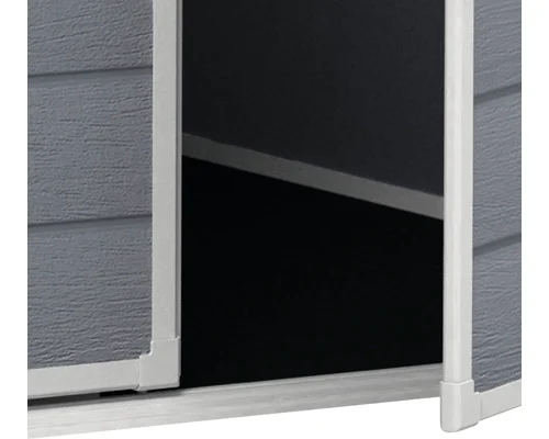 Keter Gartenhaus Manor Pent 6x4 mit Fußboden 183,5x111 cm grau Outdoor