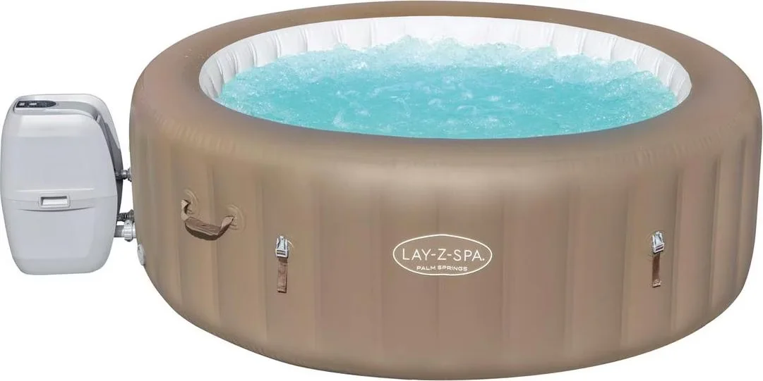 Bestway LAY Z SPA Whirlpool Palm Springs AirJet Pool rund 196 x 71cm